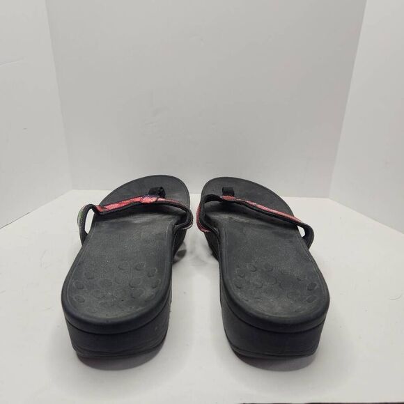 Vionic Womens Black High Tide Podiatrist Design Sandals Size 10 Flip Flop - Picture 4 of 10